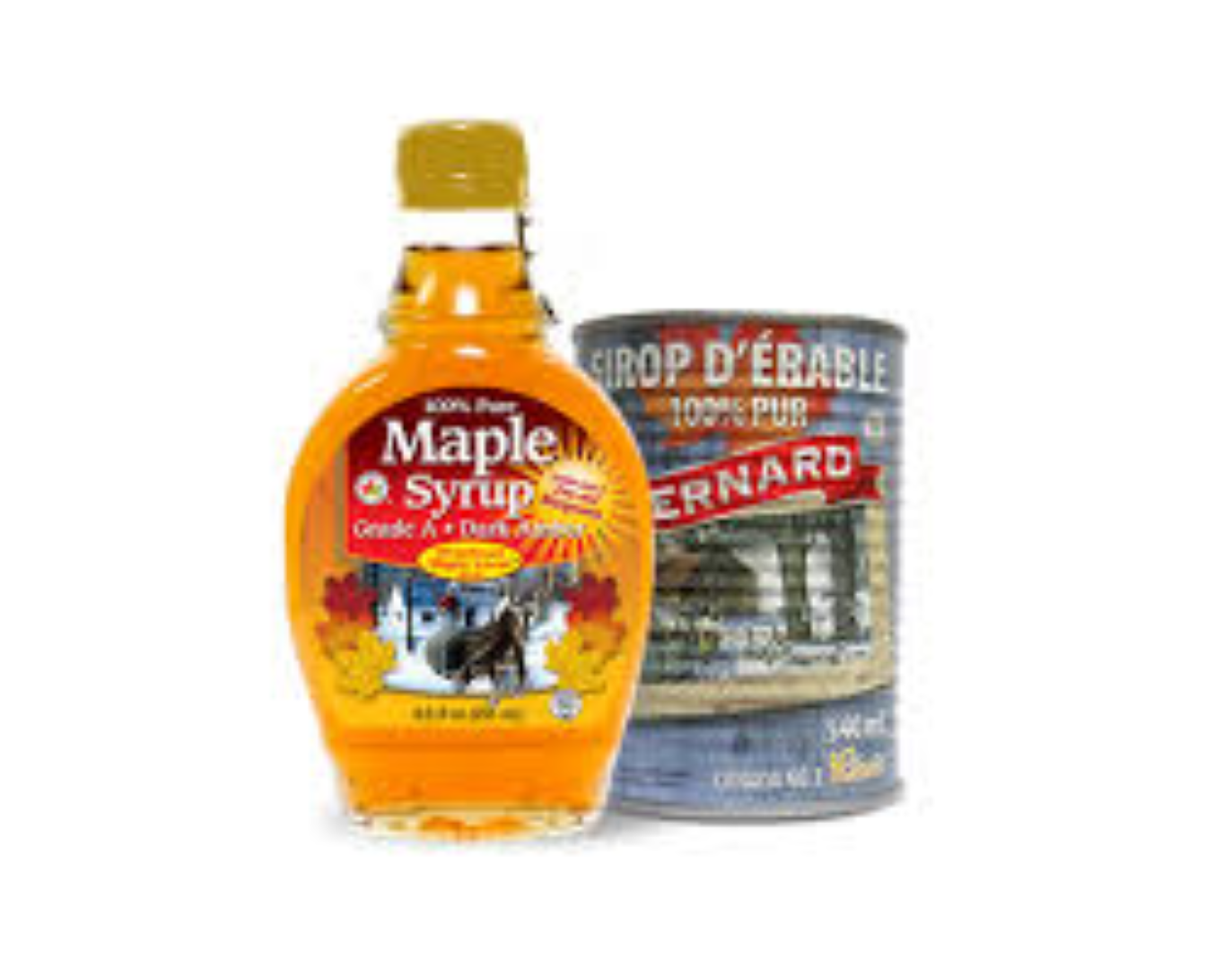 BERNARD'S ORGANIC MAPLE SYRUP 375ML